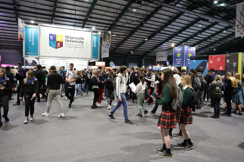 The Irish Times Higher Options expo at the RDS runs from September 21st to September 23rd.  Photograph: Nick Bradshaw 
