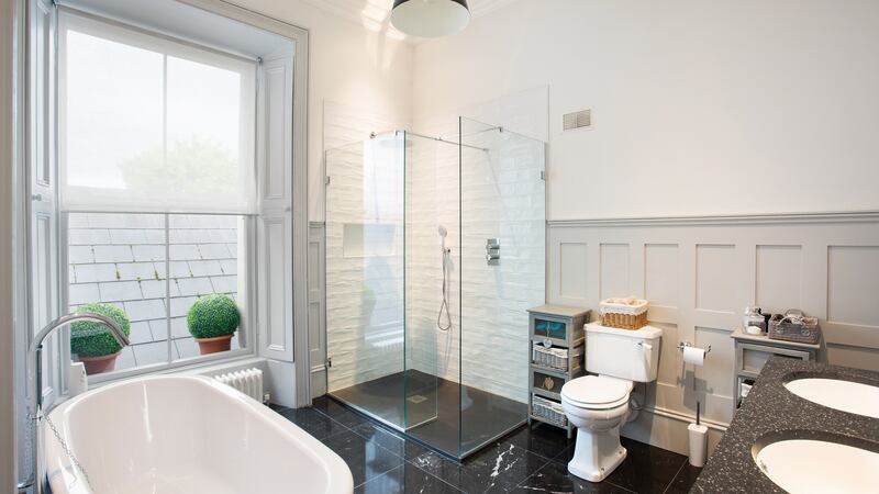 The family bathroom.