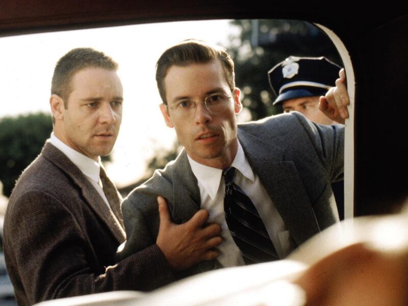 Russell Crowe and Guy Pearce in LA Confidential