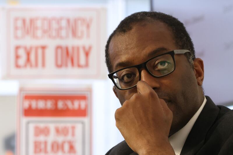 Chancellor of the exchequer Kwasi Kwarteng. Photograph: Hollie Adams/Bloomberg