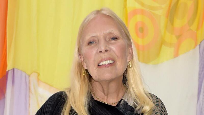 Soundtrack to an era: Joni Mitchell in California last month. Photograph: Stefanie Keenan/Getty