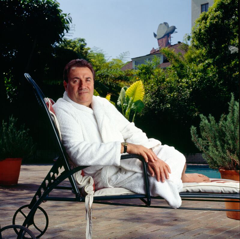 The Man Who Definitely Didn't Steal Hollywood: Giancarlo Parretti, former owner of MGM/UA Studios. Photograph: Louie Psihoyos/Wonderhood Studios