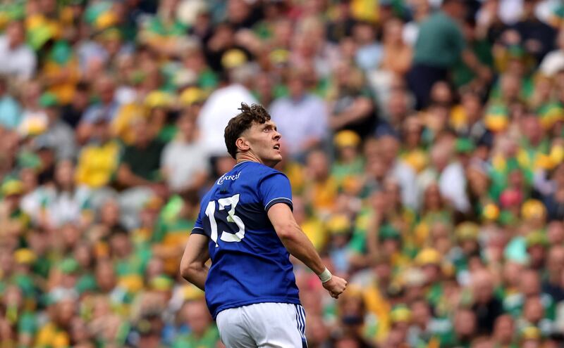 David Clifford plundered plenty of points against Donegal without being the star of the show in the All-Ireland final. Photograph: Bryan Keane/Inpho