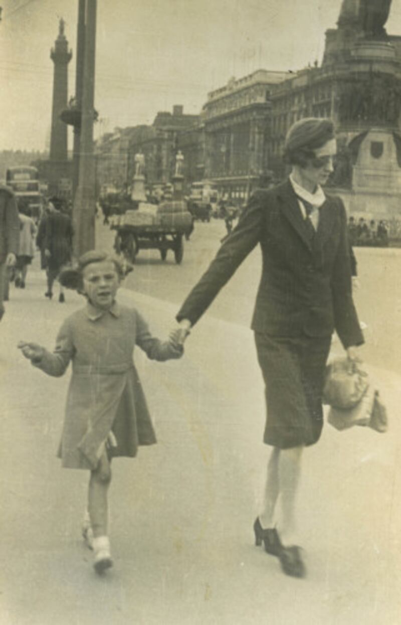 Shirley Dunhill with aunt Shelia, with whom she stayed after being evacuated from London during the second World War. Photograph: Arthur Fields. Source: EZ Films/Shirley Dunhill