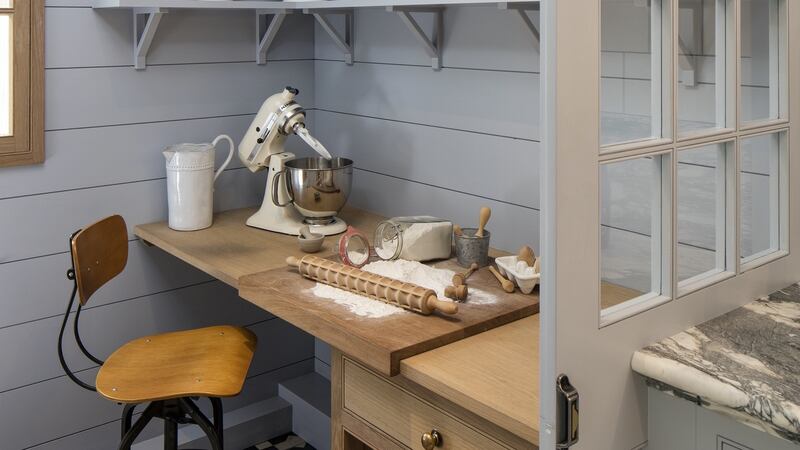 Pantry and baking area by Rhatigan and Hick