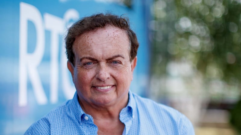 Sports presenter and commentator Marty Morrissey says being an only child may have pushed him towards the job he does. Photograph: James Crombie/©INPHO