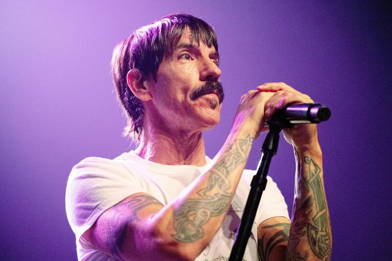 Singer Anthony Kiedis of Red Hot Chili Peppers. Photograph: Scott Dudelson/Getty Images