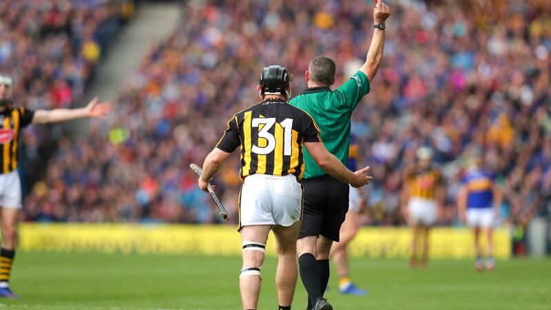 The momentum had shifted before the red card happened. And the fact that the sending off was so controversial has robbed Tipperary of their due in the days that have followed.  Photograph: Ryan Byrne/Inpho