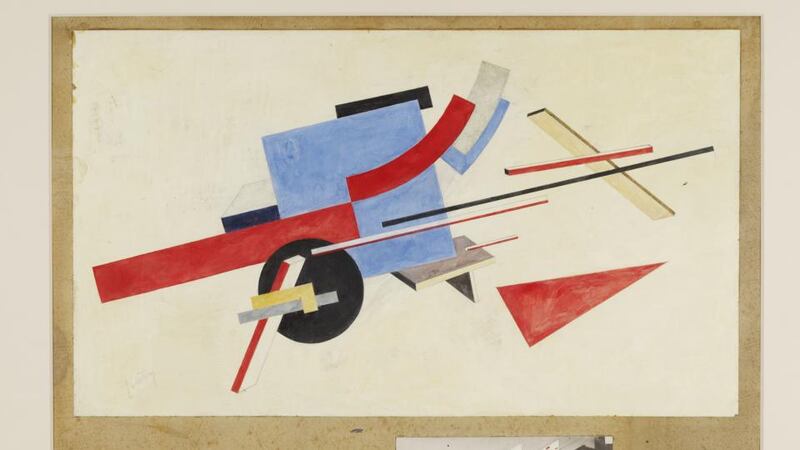 Detail from Proun: Street Celebration Design (1921), by El Lissitzky. Courtesy Van Abbemuseum, Eindhoven