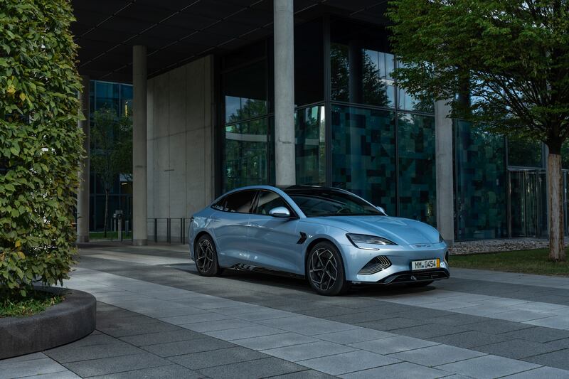 The BYD Seal – costing €44,036, it's a lot of car for the money