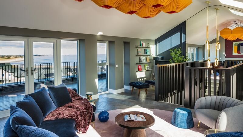 Robswall Malahide: Some units feature a valuable second space in addition to the large open plan livingroom on the top floor with its choice of northwest or southeast facing balconies from which to take in the views