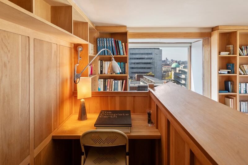 Elevated office area