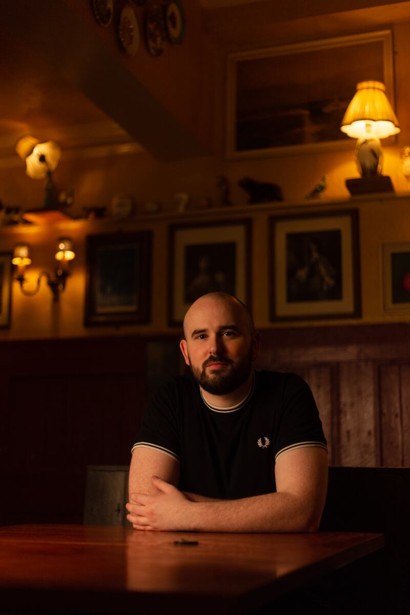 Michael Magee in The Jeggy Nettle. Belfast. Photograph: Kate Donaldson