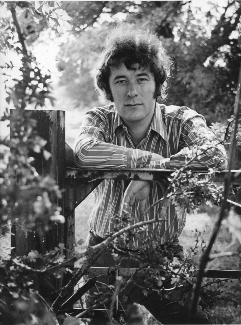 Seamus Heaney in Co Wicklow in 1971. Photograph: Jack McManus