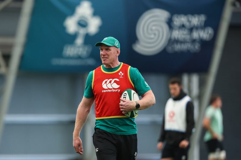 Paul O'Connell is filling in as head coach in Andy Farrell's absence for Ireland's upcoming summer tests. Photograph: Ben Brady/Inpho