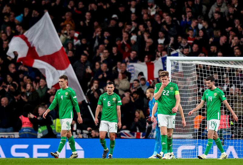 Ireland lurched along in a daze against England, and it wasn't the first time. Ryan Byrne/Inpho
