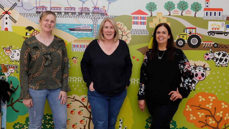 Anne Marie McCord, Rachel Prouse and Laura Greer of Missus Tatty’s Nursery.