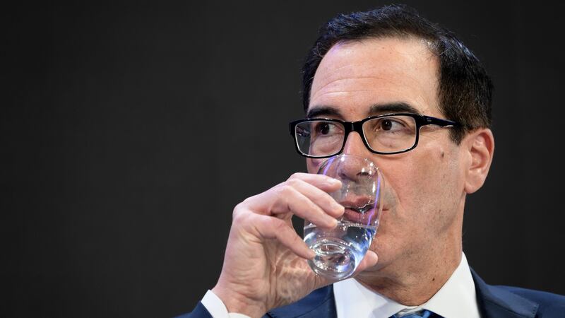 US treasury secretary Steven Mnuchin.