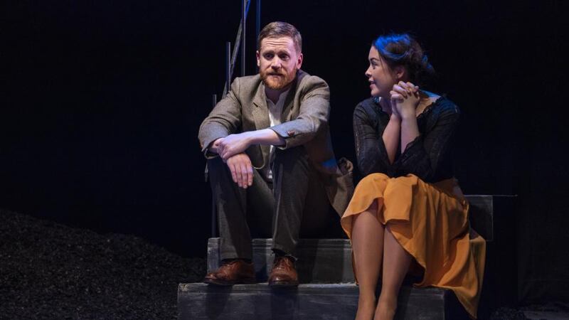 In Our Veins: Commissioned by the Dublin Port Company, Coffey’s play for his company Bitter Like a Lemon and the Abbey Theatre is reverent to both history and its patron. Photograph: Pat Redmond