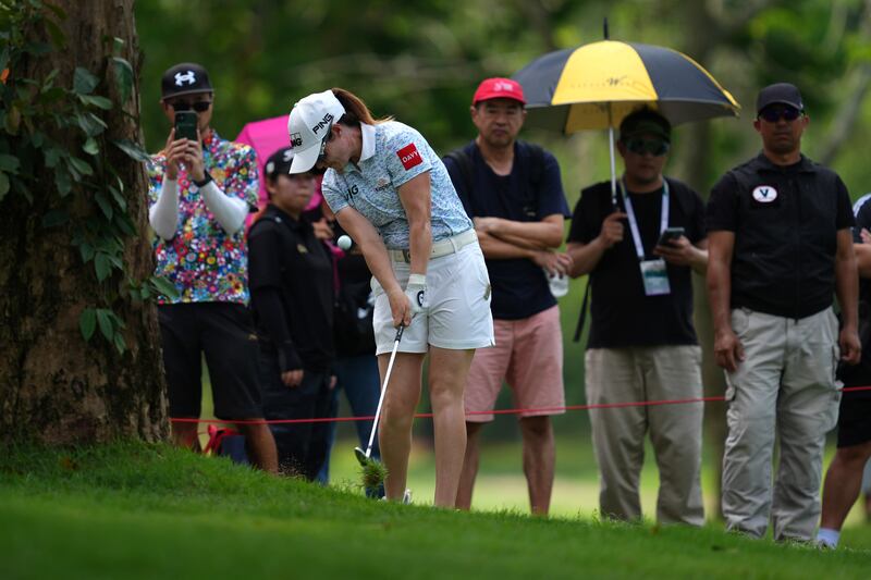 Leona Maguire in action in Thailand. Photograph: Thananuwat Srirasant/Getty Images