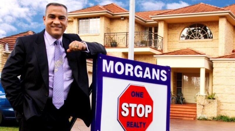 Real estate agent agent Sid Morgan (53) was shot in the face