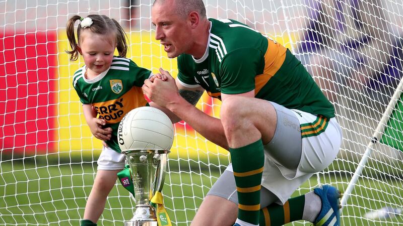 Kieran Donaghy remains a key player for Kerry. Photograph: Bryan Keane/Inpho