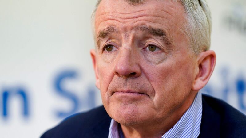 Ryanair’s   Michael O’Leary: he has  rubbished the idea of allowing commercial flights to resume with middle seats left empty.   Photograph: Getty Images