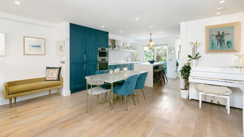 Open-plan dining area