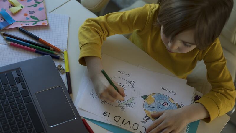 ‘When they went to bed, their minds were racing: did I do a good enough job at home-schooling today?’ Photograph: iStock