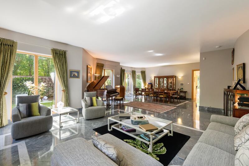 Living and dining area