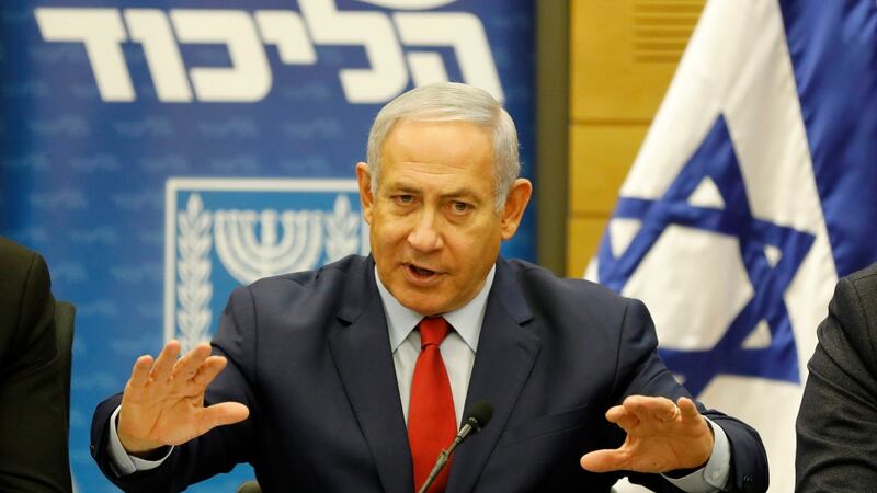 Israeli prime minister Binyamin Netanyahu. Photograph: Abir Sultan/EPA
