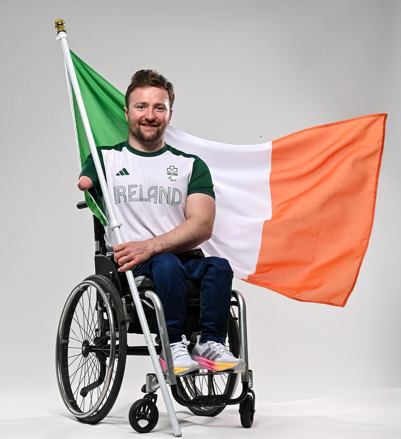 Para-table tennis player Colin Judge. Photograph: Cardy/Sportsfile