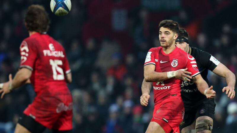Romain Ntamack will make his France debut against Wales. Photograph: Billy Stickland/Inpho