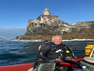 Peter Brady’s life changed when he took up diving. 'When you get in, it’s that sense of weightlessness. You are leaving everything behind,' he says.