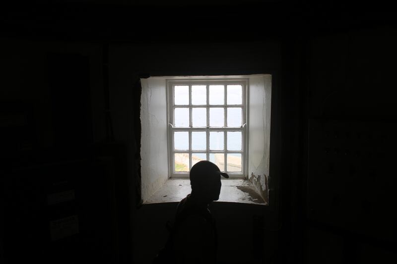 View from the interior of Ballycotton Lighthouse in east Cork. Photograph: Bryan O Brien 