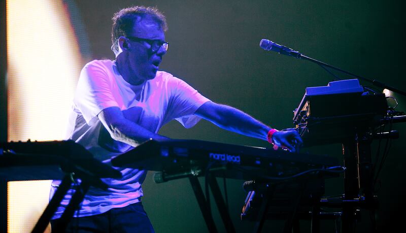 one of the loudest in the business: Neil Barnes of Leftfield