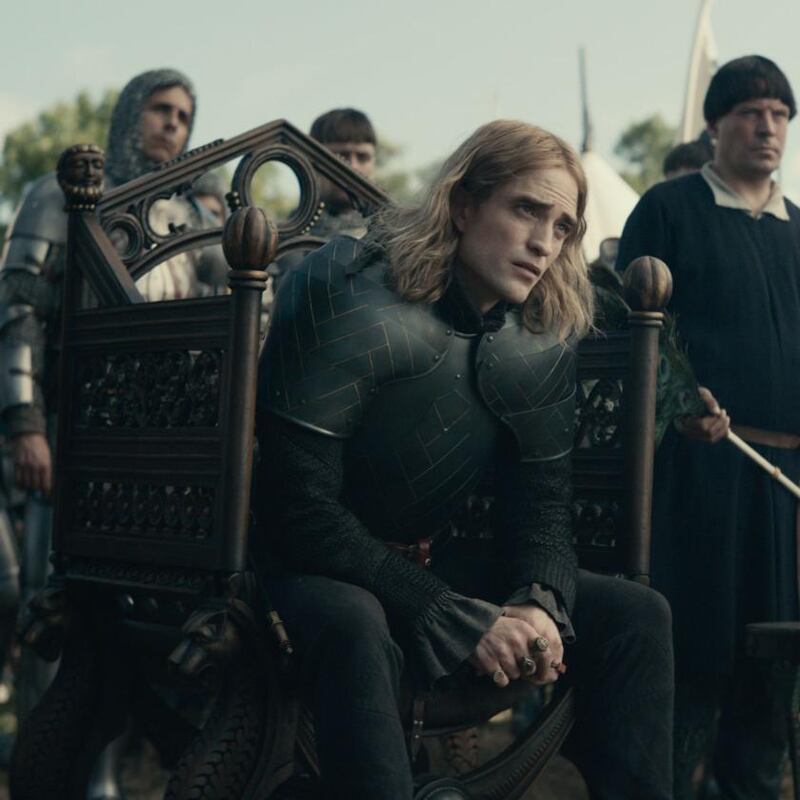Robert Pattinson in The King