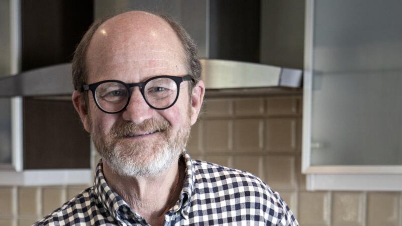 Russ Parsons in his home in Waterford. Photograph: Harry Weir