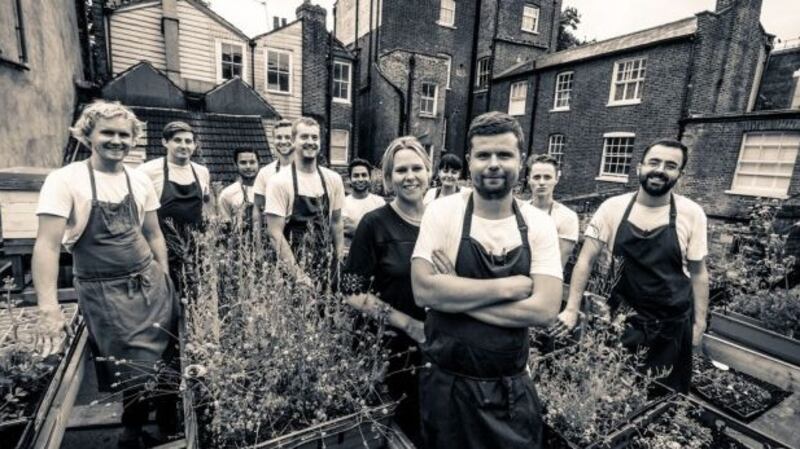 Gill and his team at The Dairy in Clapham, London