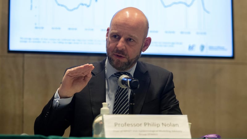 Nphet’s Prof Philip Nolan says the incidence remains very high in long-term care facilities and among vulnerable people. Photograph: Colin Keegan, Collins Dublin