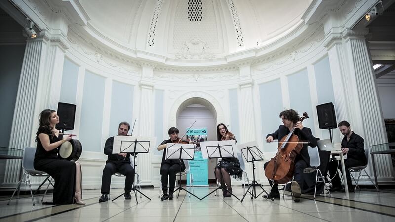 ‘New Airs’, featuring the RTE Contempo Quartet and Glen Austin, will perform at The London Irish Centre on June 25th as part of the new Céad festival.