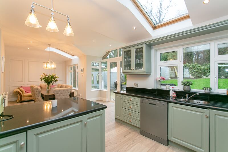Kitchen and dining area