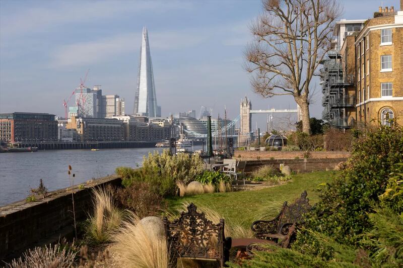Pier Head, on Wapping High Street in East London. Photograph: Knight Frank