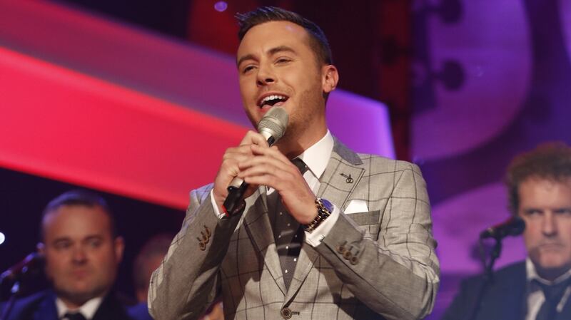 Nathan Carter performing at the inaugural RTÉ Irish Country Music Awards. Photograph: Andres Poveda