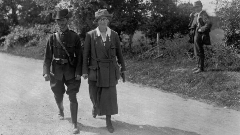 Irish revolutionary: Constance Markiewicz in Ireland in June 1922. Photograph: Walshe/Topical/Hulton/Getty