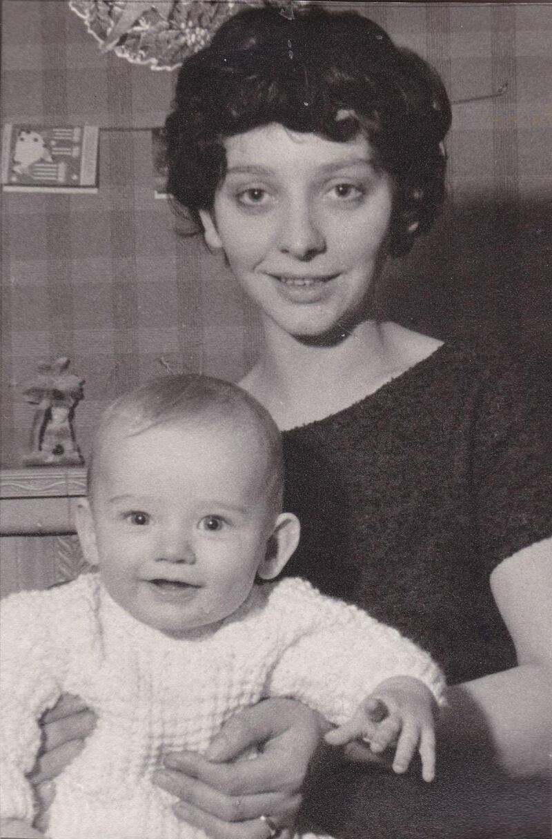George with his Mum, Dinah c. 1962 - (C) Dinah O’Dowd