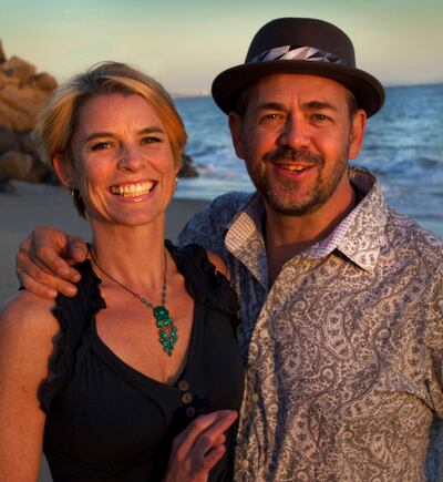 Dearbhla Kelly and her husband, Dave Stringer