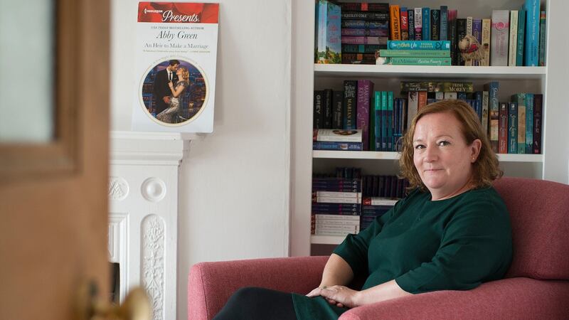 Mills & Boon author Daisy Cummins, who writes under the pseudonym ‘Abby Green’. Photograph: Dave Meehan for The Irish Times