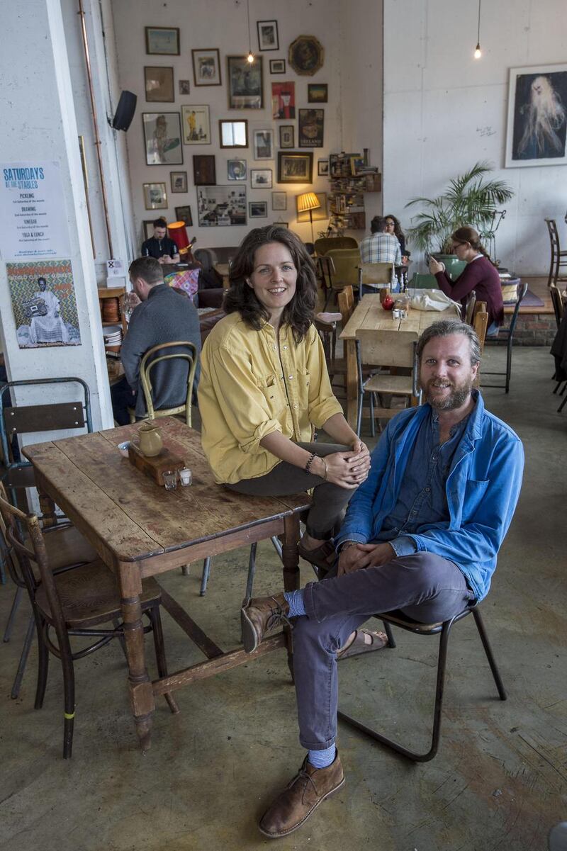 Aisling Rogerson and Luca D’Alfonso have an interesting programme of autumn events at  the Fumbally Stables. Photograph: Brenda Fitzsimons