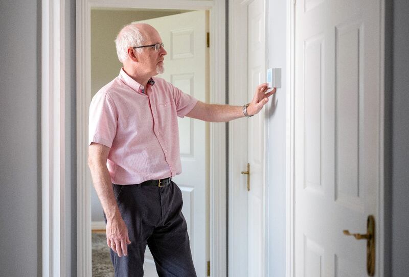 With a heat pump you effectively keep the house at a steady, comfortable temperature all the time. Tom’s is now zoned so he can have a different temperature in the living area to the bedrooms